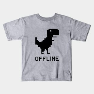 Offline dinosaur Kids T-Shirt